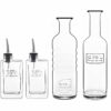 Luigi Bormioli Optima Flessen Set 4-delig