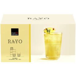 Royal Leerdam Rayo 36 cl Longdrinkglas Doos 6 Stuks