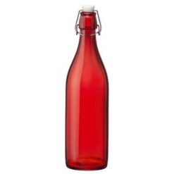 Rocco Bormioli Giara 100 cl Beugelfles Rood