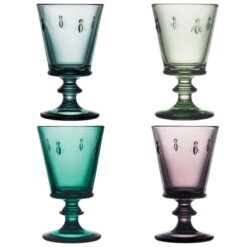 La Rochère Abeille 24 cl Wijnglas Set 4 Stuks Diverse Kleuren