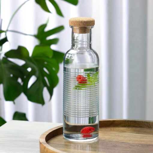 Paşabahçe Hoop 107 cl Fles met Kurk - Afbeelding 3