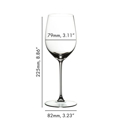 Riedel Veritas 38,1 cl Wijnglas Viognier / Chardonnay Doos 4 Stuks - Afbeelding 2