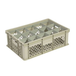 Qubb Glazenkrat 15-vaks 60x40x20 cm
