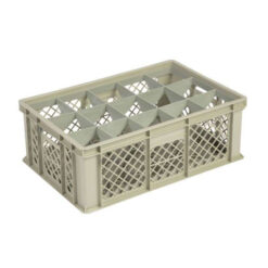 Qubb Glazenkrat 15-vaks 60x40x22 cm