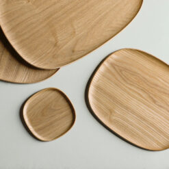 KINTO UNITEA 12,5 cm houten anti-slip Schotel