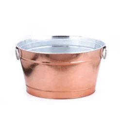 GlazM Champagne Bowl 40 x 28 x 22 cm 11 Liter Copperlook