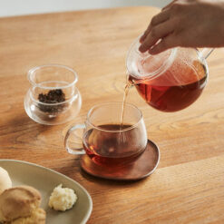 KINTO UNITEA 10 x 10 cm Walnoot Tray 'Coaster'