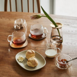 KINTO UNITEA 10 x 10 cm Walnoot Tray 'Coaster'
