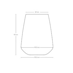 Nude Stem Zero Vertigo 45 cl Tumbler Doos 2 Stuks